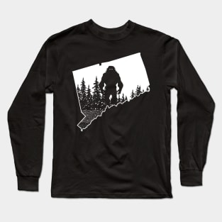 Connecticut Bigfoot Long Sleeve T-Shirt